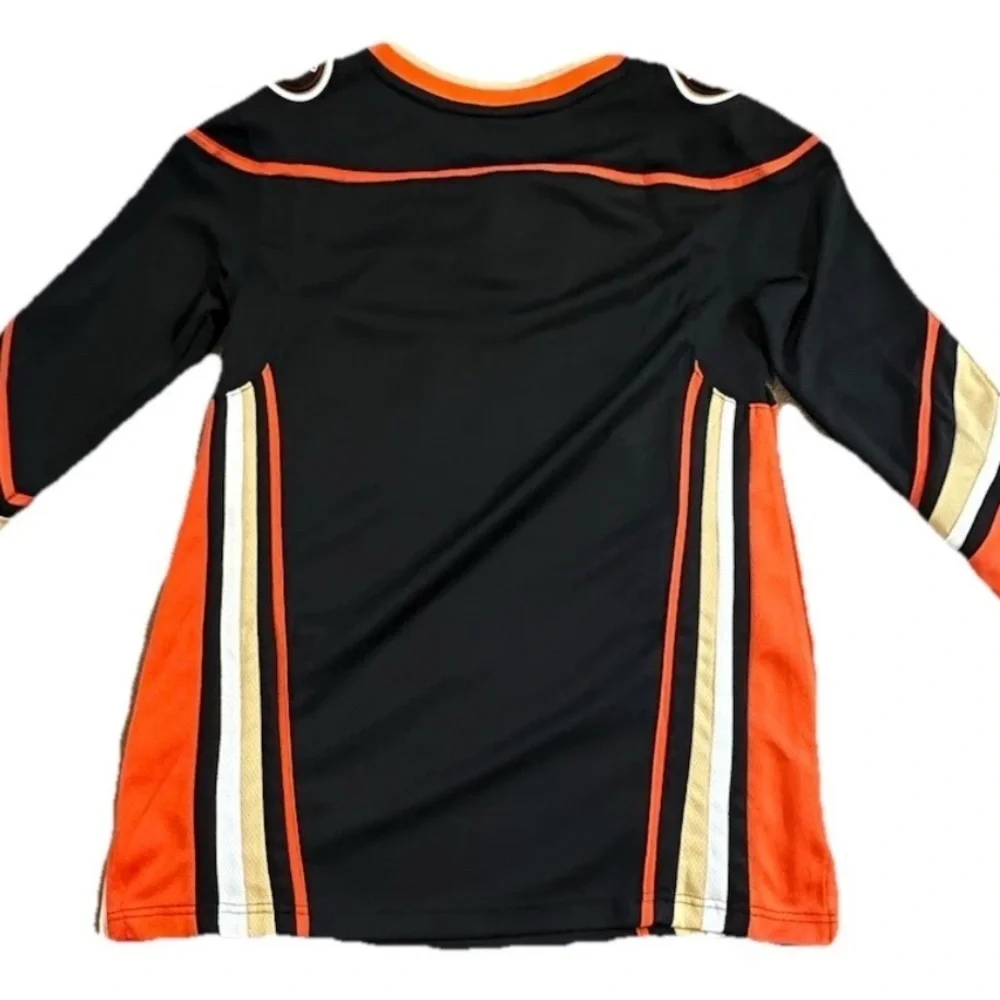 Fanatics Black and Orange Anaheim Ducks Jersey - Picture 5 of 5